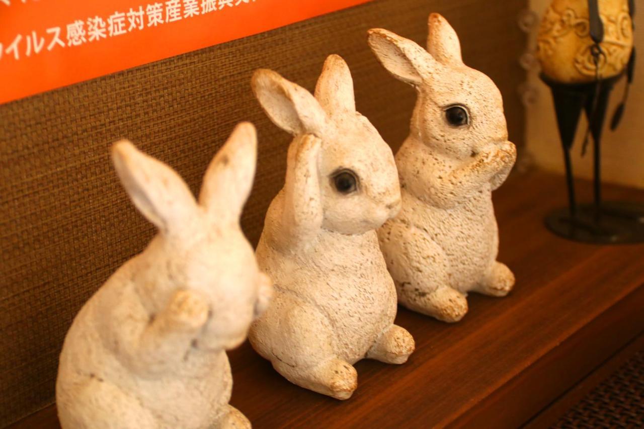 Oyado Tsukiusagi Hatsukaichi Buitenkant foto