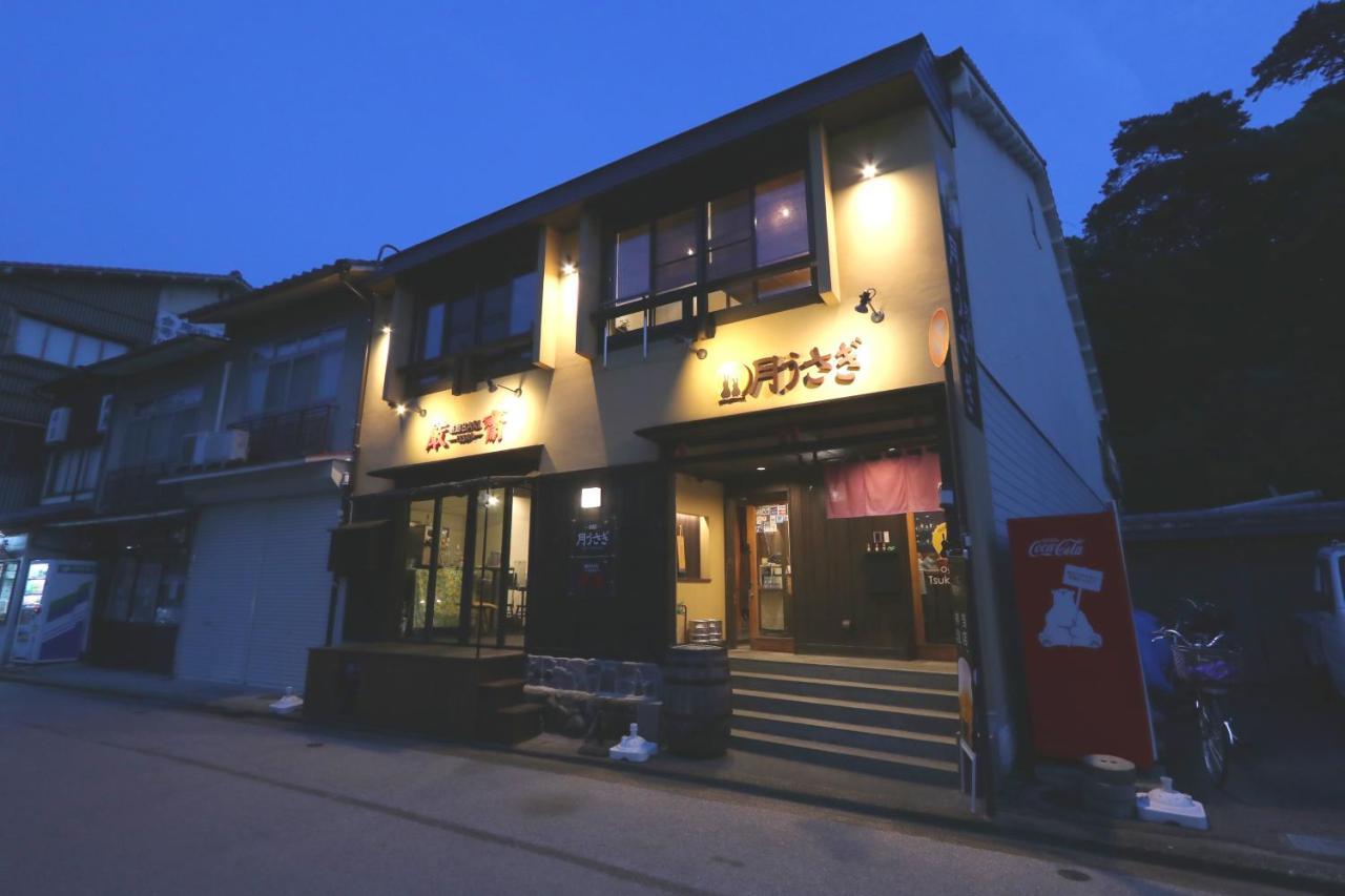 Oyado Tsukiusagi Hatsukaichi Buitenkant foto